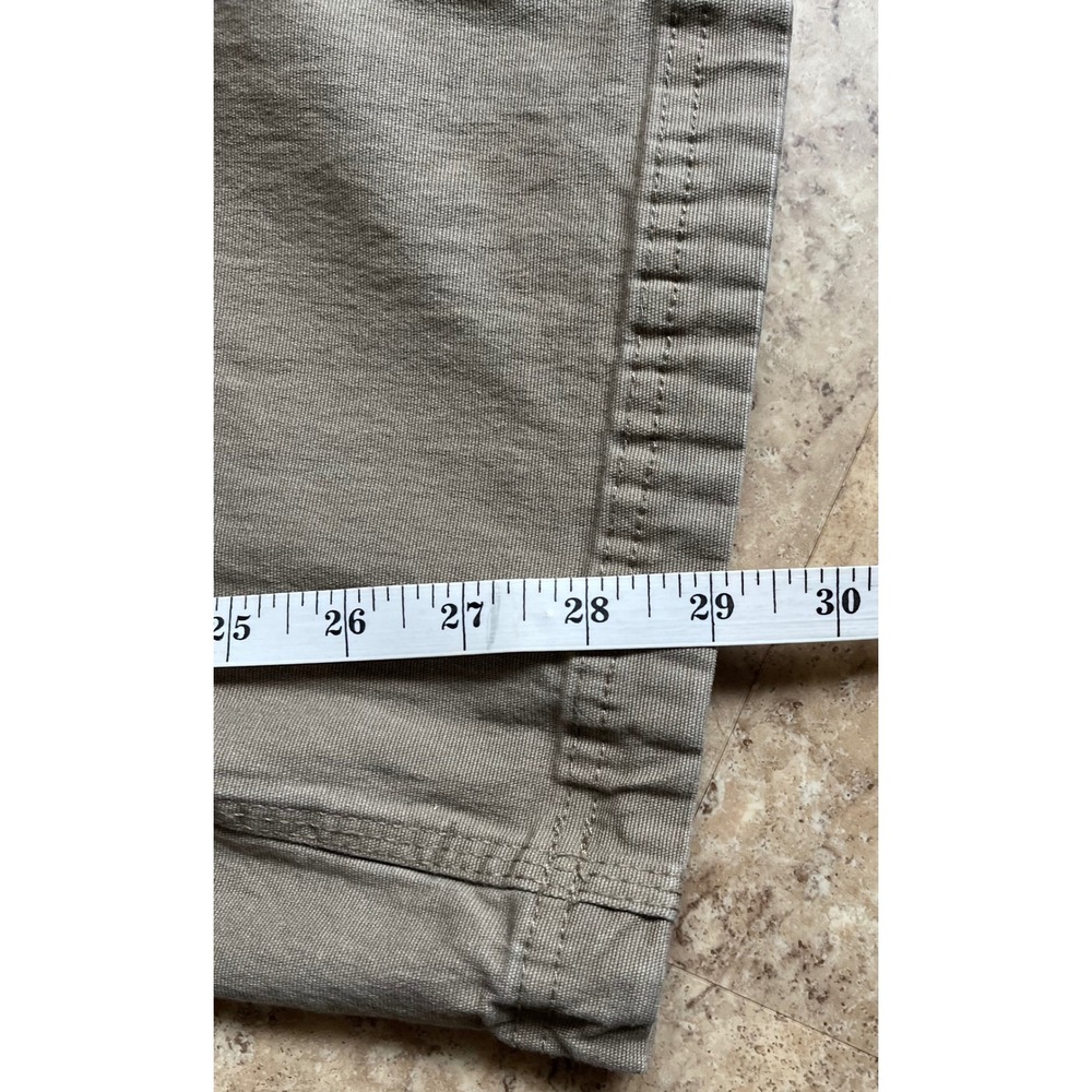 Duluth Trading Co Flex‎ Fire Hose Pants Mens 38x29 Tan Khaki Standard Workwear - Picture 7 of 9